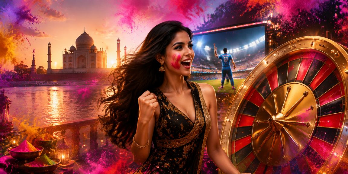 Mobile user playing lottery games on 1498 platform during evening hours in India